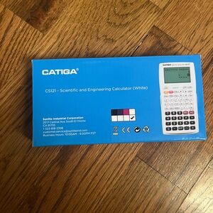 New unopened Catiga CS229-Scientific and Engineering Calculator White